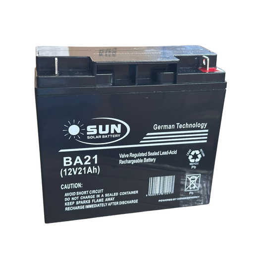 Sun Solar Battery BA21 (12V 21Ah)